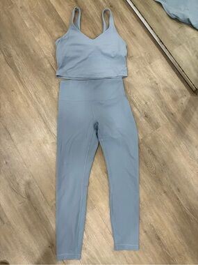 lululemon athletica High-Rise Chambray set